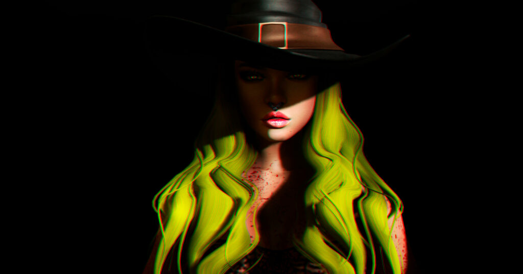 Enigmatic Halloween Wallpaper: Mysterious Figure & Spooky Vibes