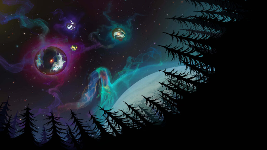Enchanting Outer Wilds Wallpaper: Cosmic Beauty & Planetary Wonder