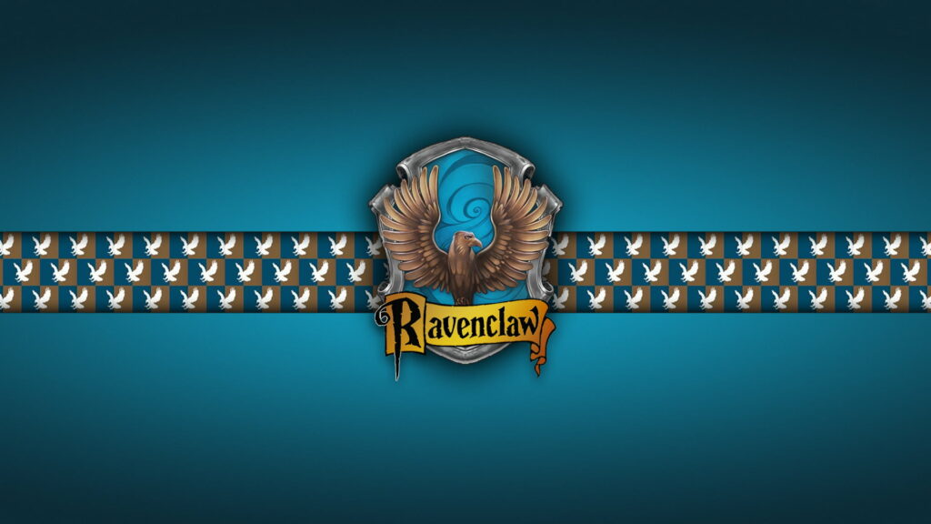 The Majestic Ravenclaw: An HD Wallpaper Background Photo Celebrating Harry Potter's Intellectual House