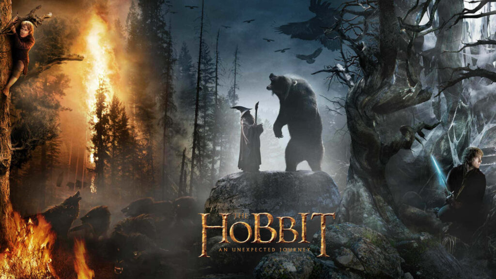 Enchanting The Hobbit: An Unexpected Journey Movie Poster Wallpaper