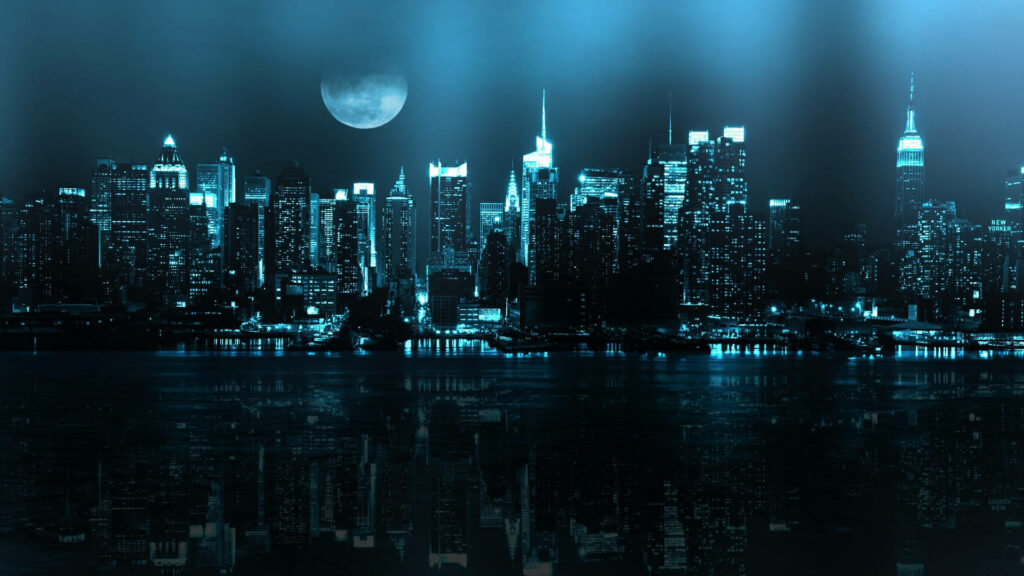 Enchanting Cityscape : Captivating Desktop Wallpaper