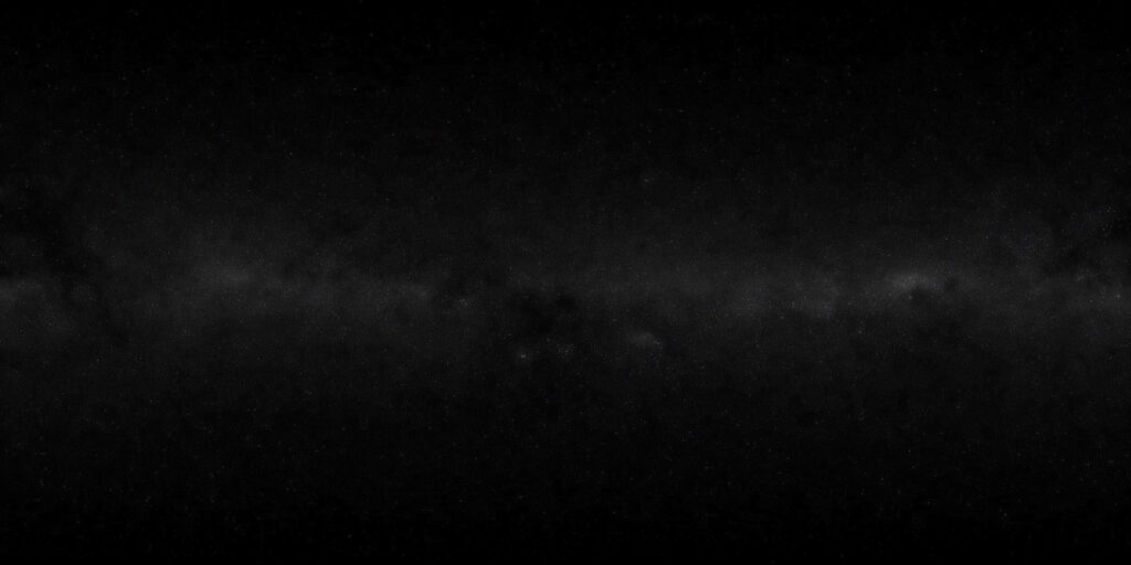 Endless black cosmic wallpaper with faint stars and dust, perfect for exploration-themed designs.