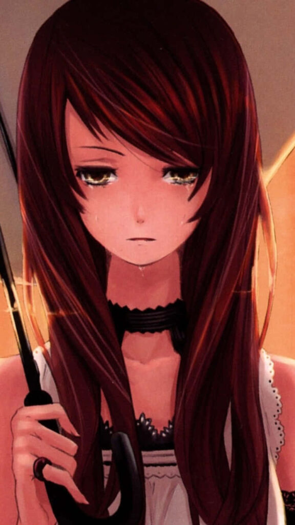 The Unyielding Spirit: An Anime's Resolute Journey through Despair Wallpaper