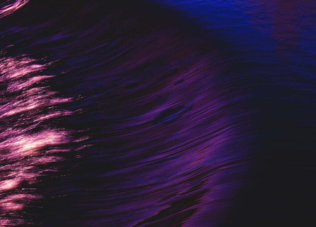 Colorful Fusion: A Vibrant and Energizing Aesthetic Abstract Masterpiece - Dark Purple Wallpaper