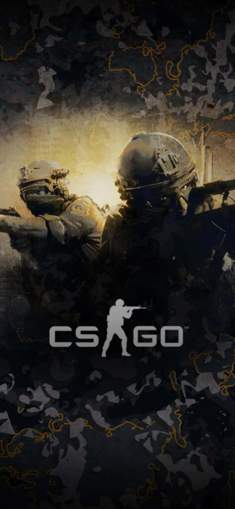 Counter-Strike Global Offensive Dark iPhone Background Wallpaper