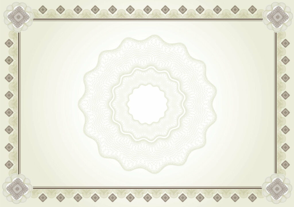 Cherish Your Achievements with a Certificate Diploma Frame - HD Wallpaper Background for PowerPoint