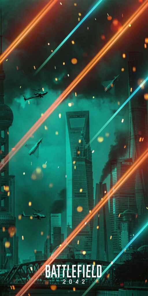 Green Battlefield 2042 Mobile Wallpaper