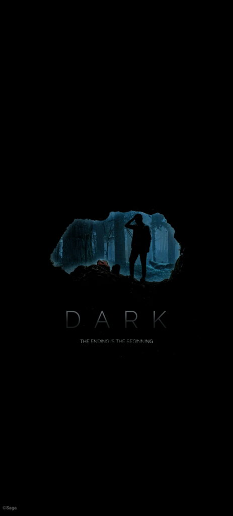 The Shadowed Chronicles: A Captivating HD wallpaper from the Dark Series on Netflix