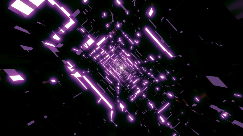 Glimpses of the Enigmatic Purple Dimension: Captivating 4K Wallpaper