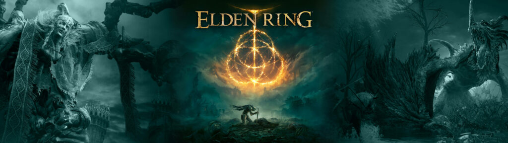 Epic Gaming Fantasy: Immersive Elden Ring Wallpaper Unveiling Enthralling Poster Art and Emblem