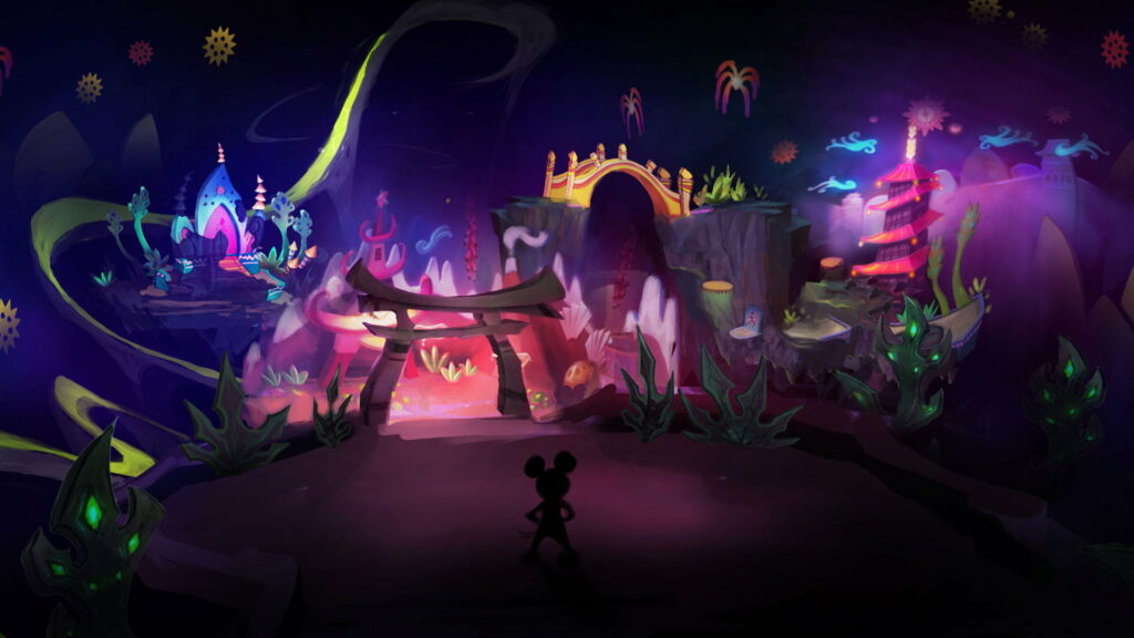 Mickey's Anime Adventure: A Vibrant and Epic Cartoon Quest! Wallpaper