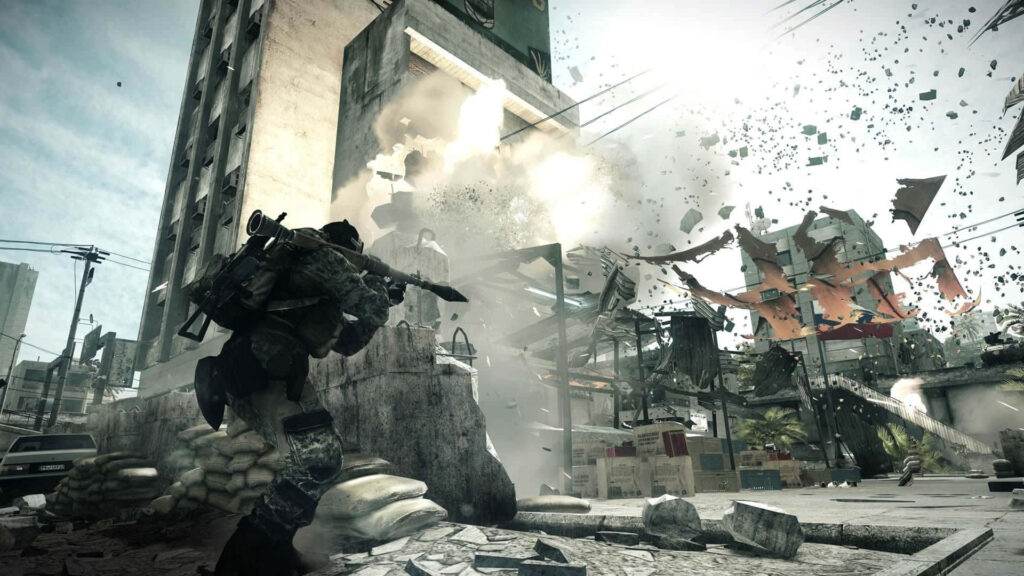 Battlefield 3 Wallpaper: Intense Urban Warfare at 1920x1080