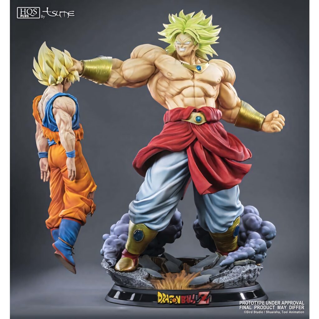 Epic Broly Dragon Ball Z wallpaper showing legendary Saiyan power muscular physique dynamic energy