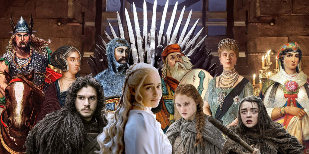 Epic Westeros Wallpaper: Iconic Game of Thrones Characters Display