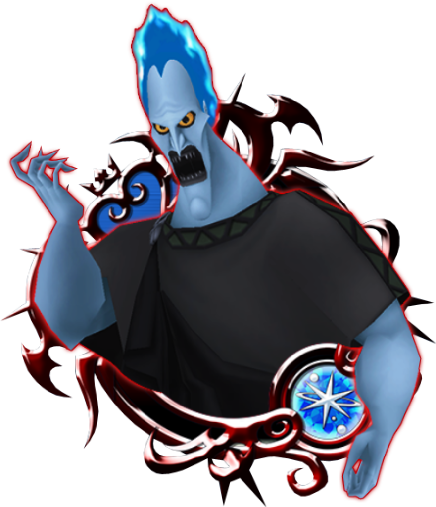 Animated Hades Wallpaper: Blue Flames and Mythical Aesthetic
