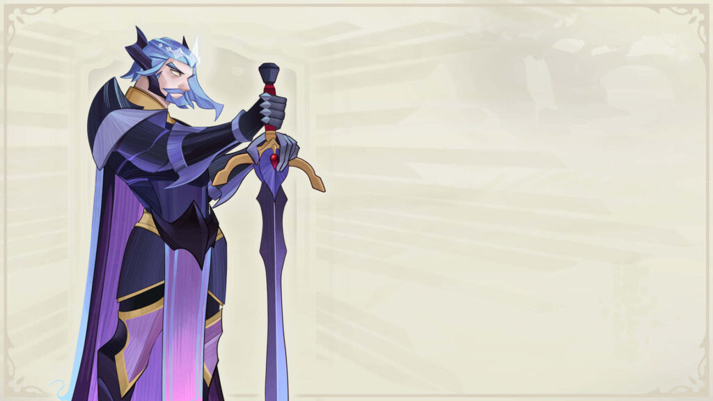 Hades Game Wallpaper: Majestic Animated Hades in Intricate Armor