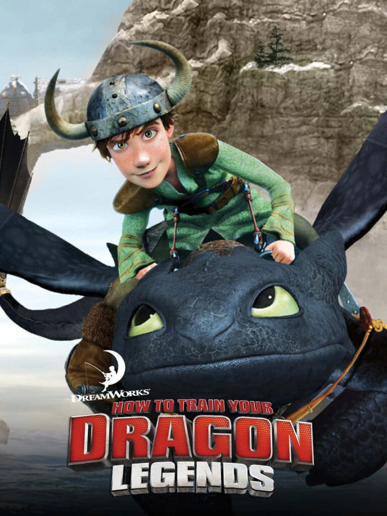 Epic Hiccup and Toothless Wallpaper: Adventure Awaits in Mountains