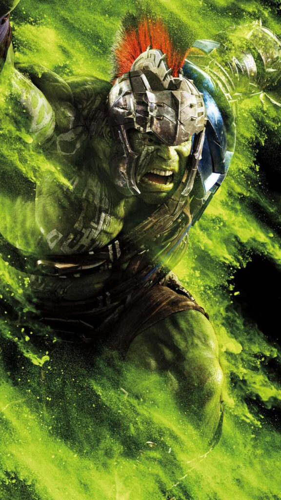 Epic Hulk Gladiator Wallpaper: Action-Packed & Vibrant Energy
