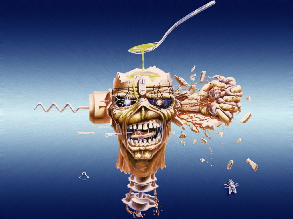Rocking to the Beat: Iron Maiden in High Definition Wallpaper