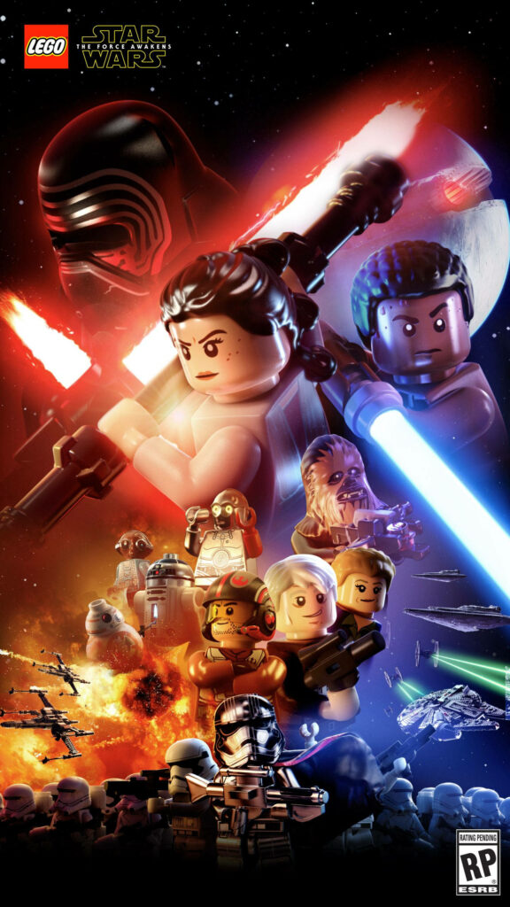Epic Lego Star Wars Wallpaper: Intense Action & Iconic Battles
