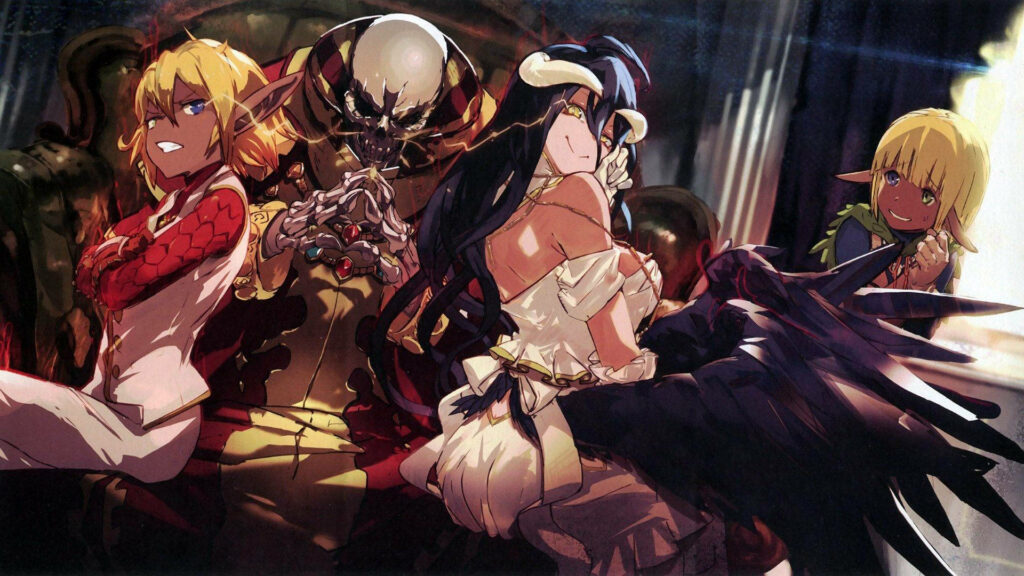 Dynamic Overlord Wallpaper: Captivating Characters & Stunning Art