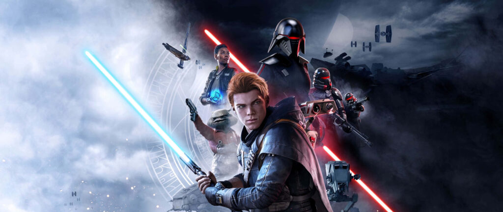 Epic Star Wars 2560x1080 Wallpaper: Intense Action & Iconic Characters
