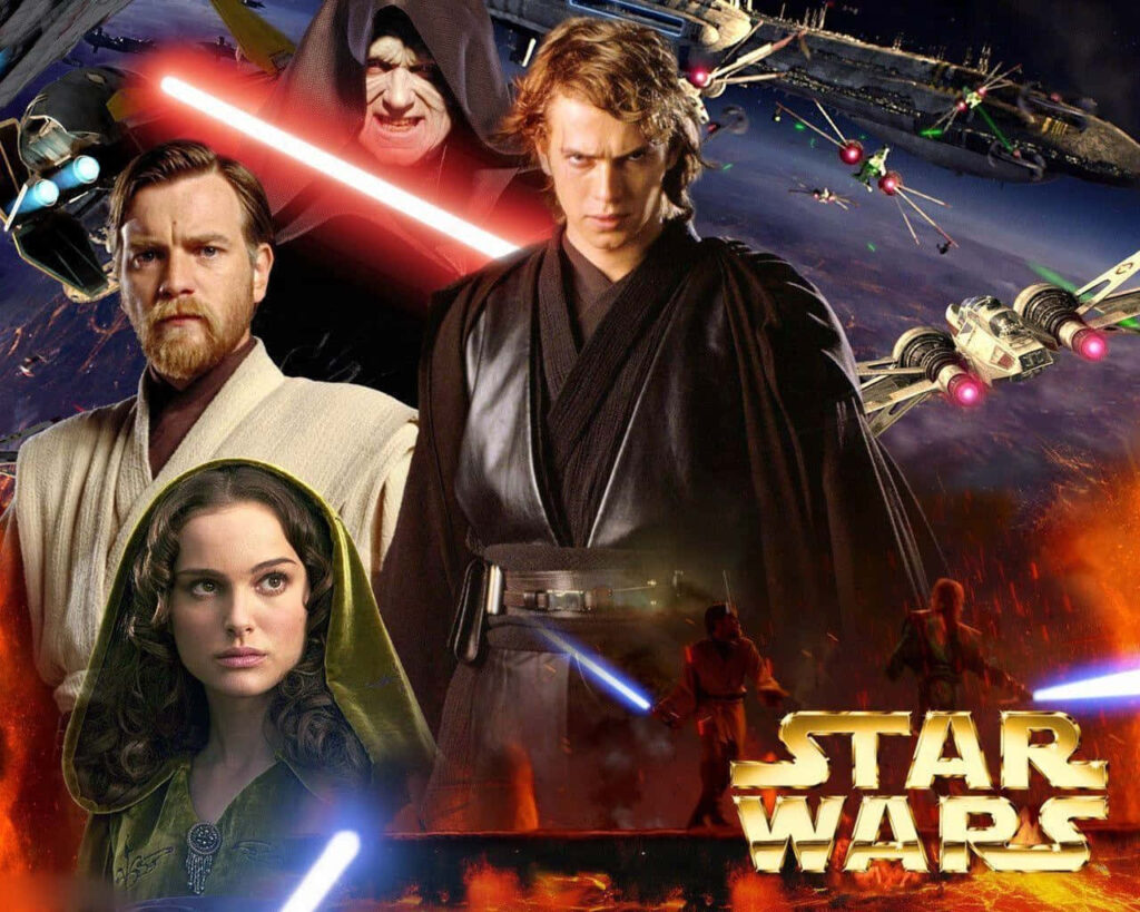 Epic Star Wars Prequel Wallpaper: Iconic Characters & Action