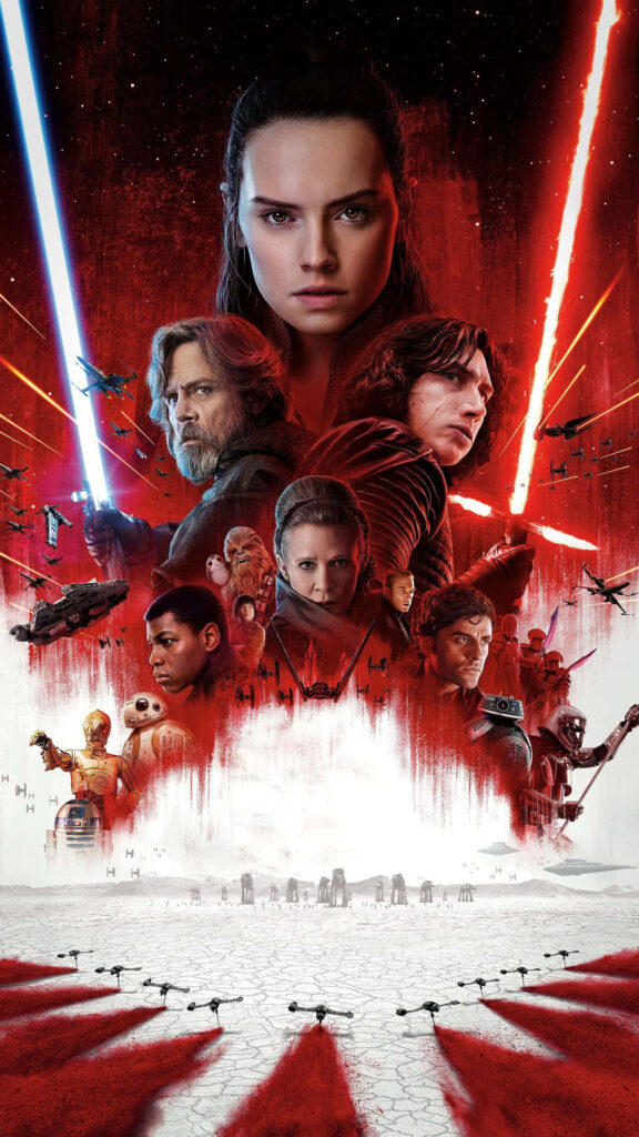 Star Wars: The Last Jedi Wallpaper - Rey, Kylo, and Epic Battles
