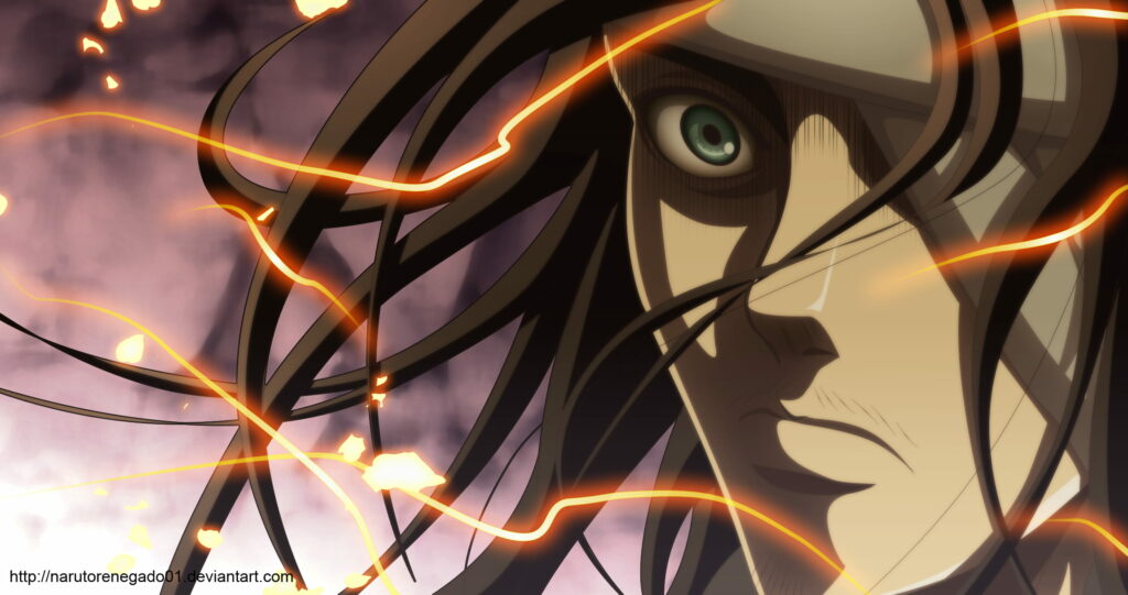 Rising in Season 4: Eren Yeager's Captivating HD Wallpaper Background Photo