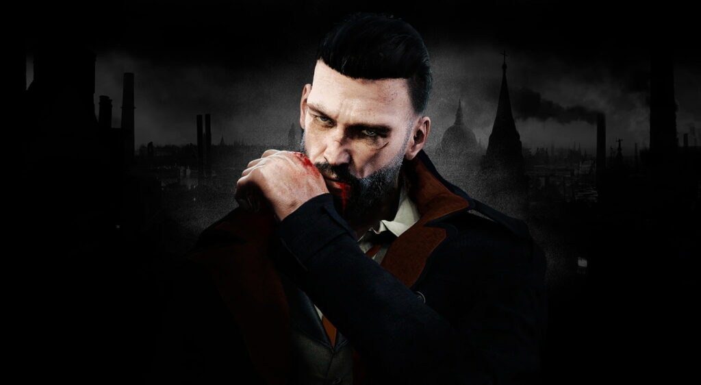 Immortal Darkness: Mesmerizing Vampire Animation in HD Wallpaper