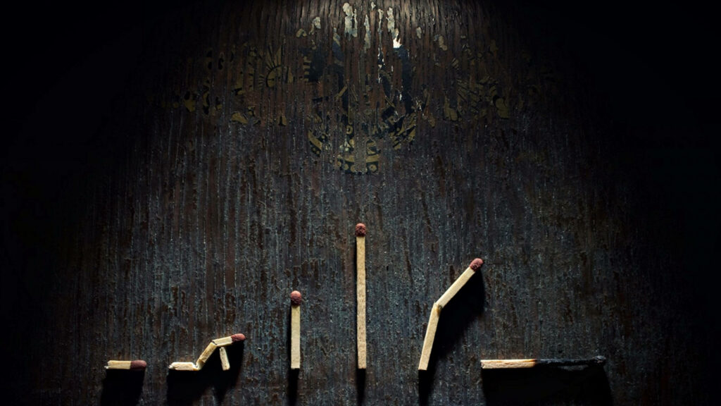 Infinity's Embrace: A Creative Interpretation of Life and Death in Matchstick Wallpaper