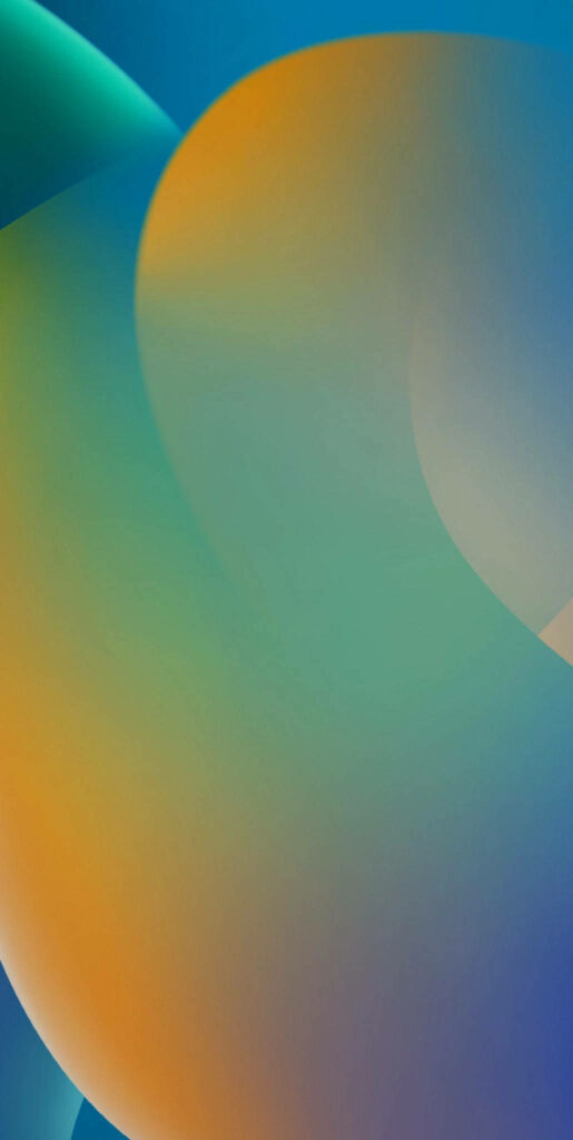 Ethereal Harmony: Enchanting Abstract iOS 16 Wallpaper