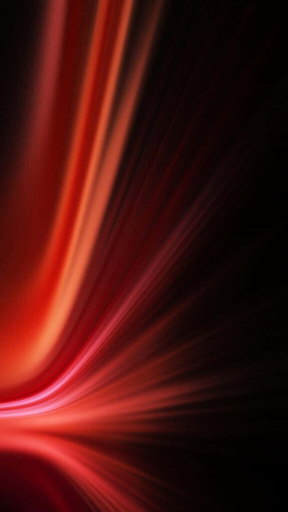 Crimson Symphony: Luminous Abstractions Transcending Darkness Wallpaper