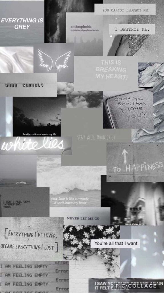 Whispers of Monochrome Wisdom: A Thoughtful Compilation Celebrating Shades of Gray Wallpaper