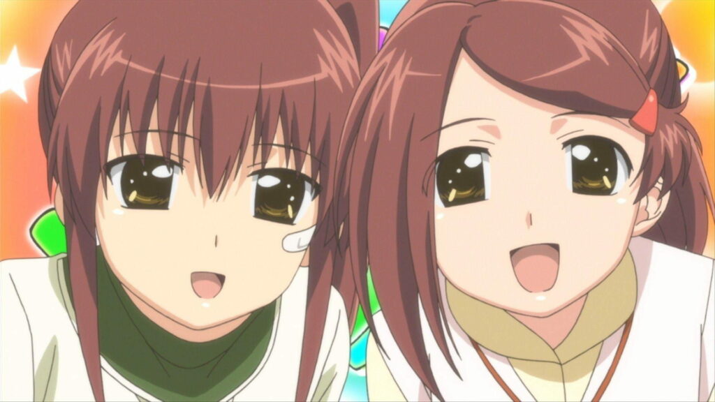 Sisterly Bliss: HD Anime Wallpaper Celebration