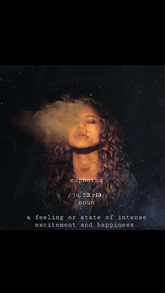 Euphoria HBO-Inspired iPhone Wallpaper: Moody Aesthetic & Quote