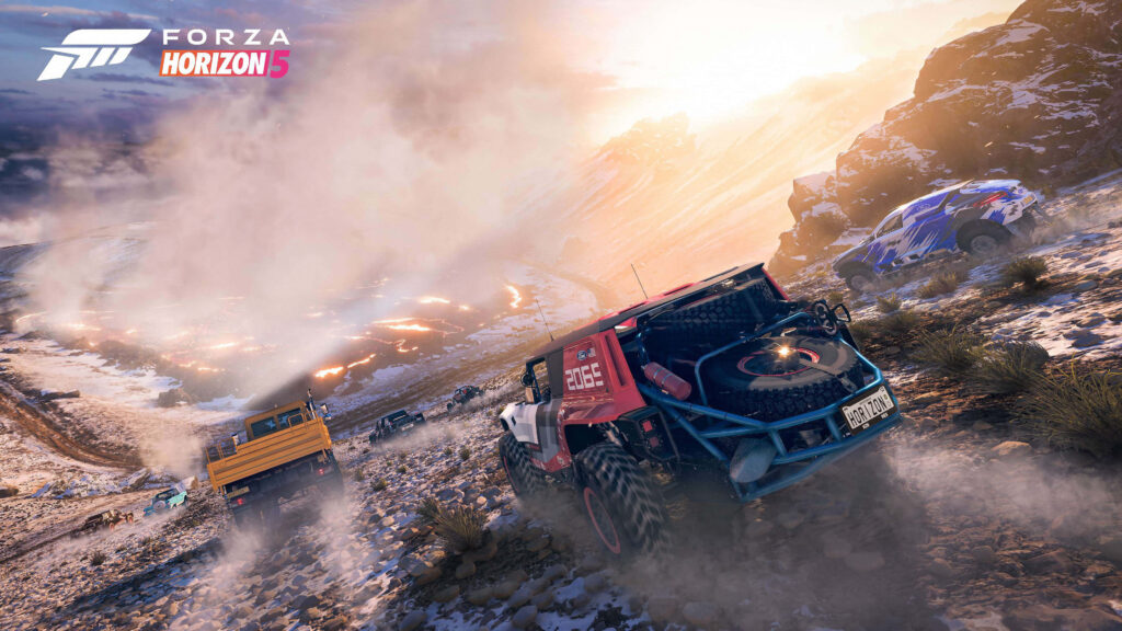 Adventurous Forza Horizon 5 4K Off-Road Wallpaper Background