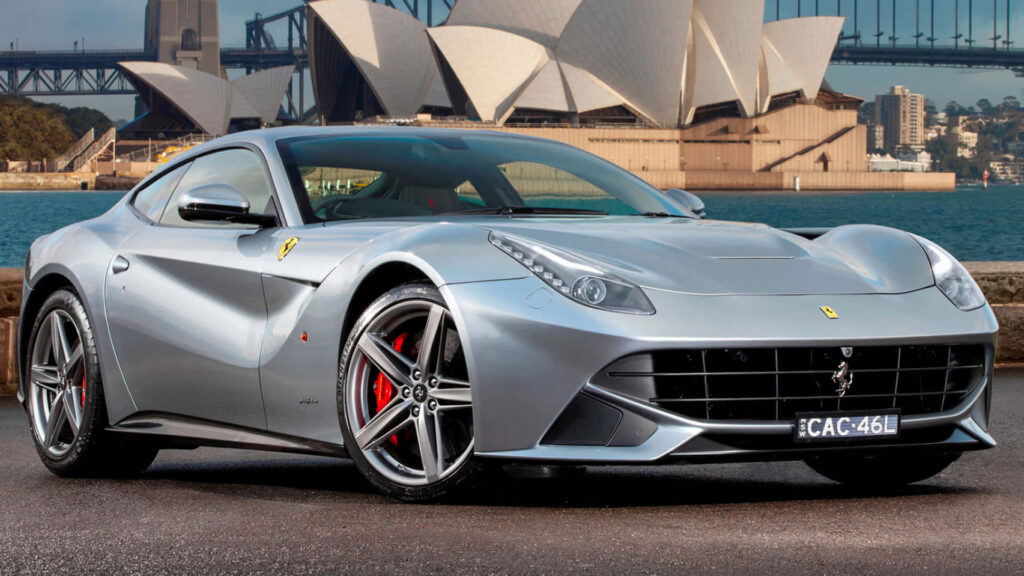 Ferrari F12 Berlinetta: Unleashing Power on an Enchanting Journey Wallpaper