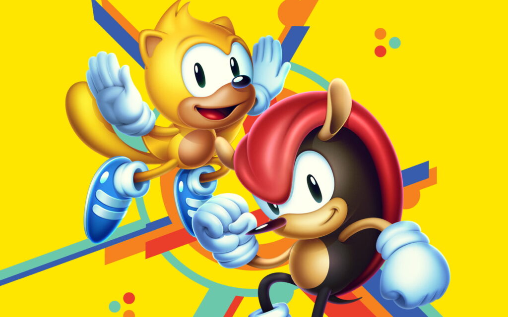 Revitalizing Nostalgia: Sonic Mania Plus Unleashes Mighty and Ray in Stunning HD Wallpaper