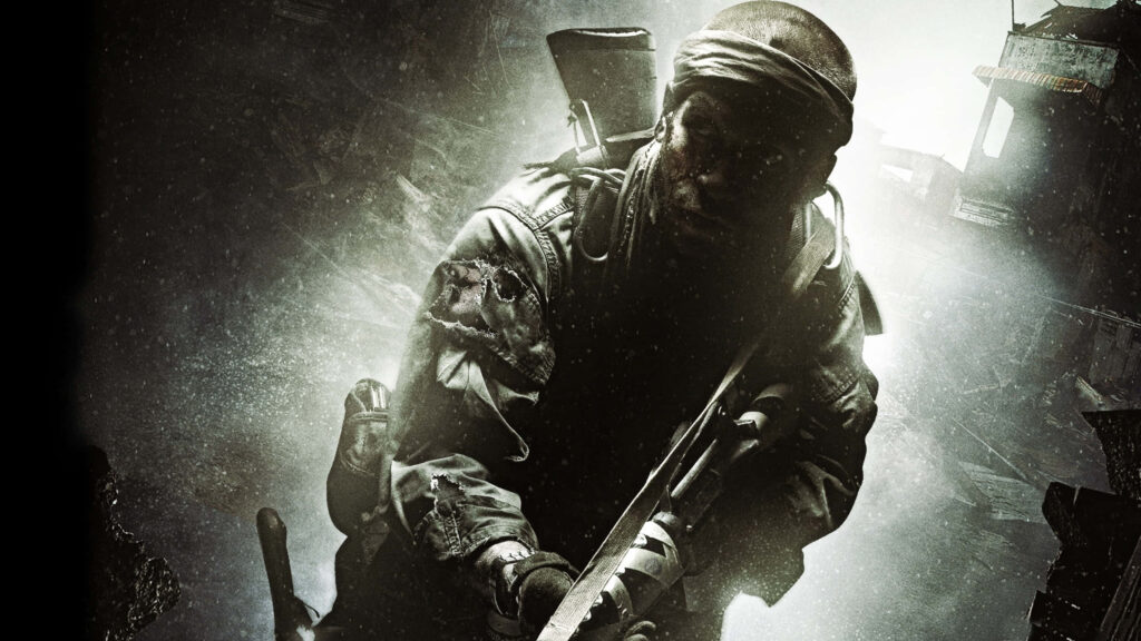 Call of Duty: Black Ops II Soldier in Combat Gear HD Wallpaper