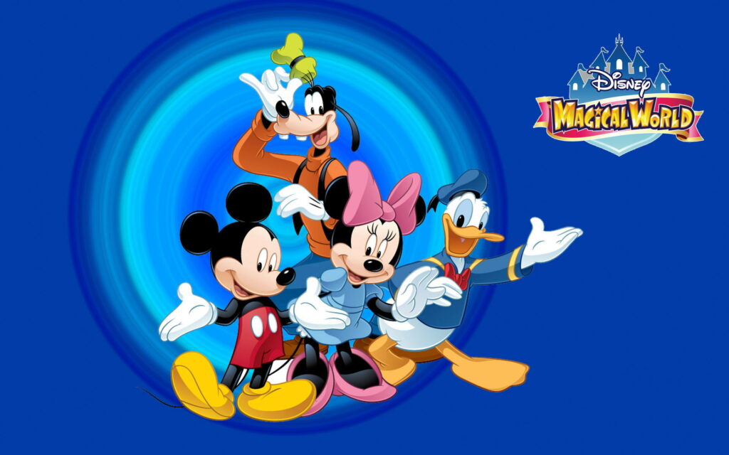 Magic of Disney with Mickey Mouse: A Stunning HD Wallpaper for Your Background
