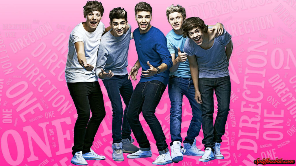 Custom One Direction Laptop - Background Wallpaper