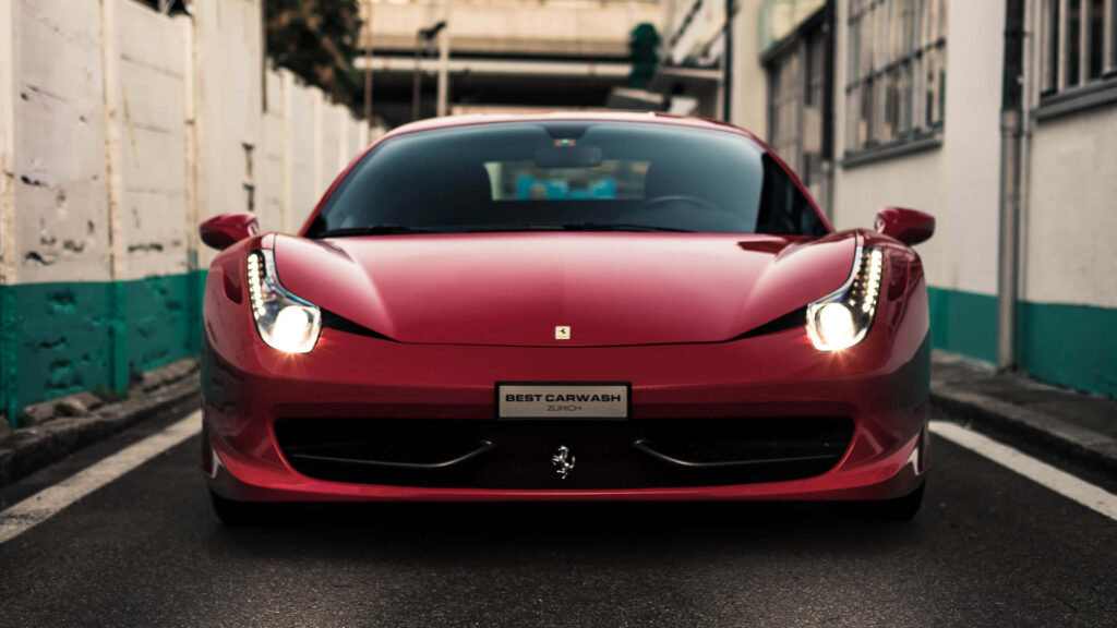 Experiencing Timeless Italian Artistry: Unleashing the Power and Elegance of Cool Ferrari Cars! Wallpaper