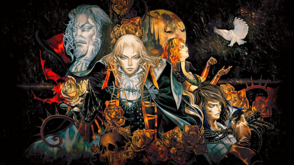 Castlevania Wallpaper: Gothic Artwork & Eerie Adventure Background