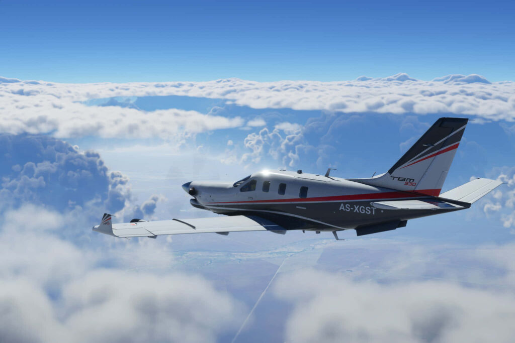 Thrill of Flying: A Visual Journey with Microsoft Flight Simulator Wallpaper