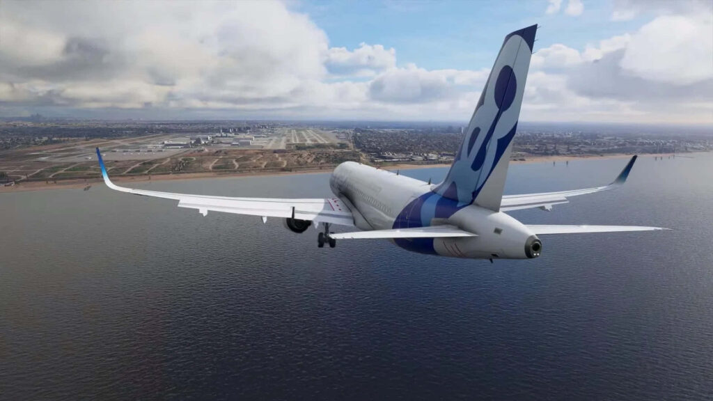 Realism and Thrilling Adventures in the Microsoft Flight Simulator Wallpaper