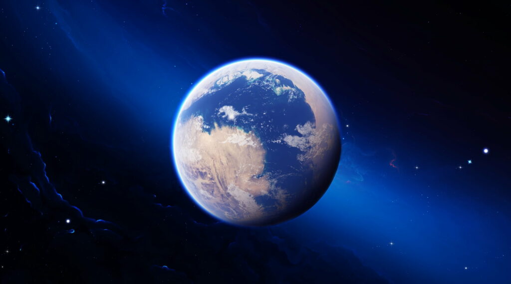 Surreal Cosmic Canvas: A Celestial Masterpiece in HD Wallpaper