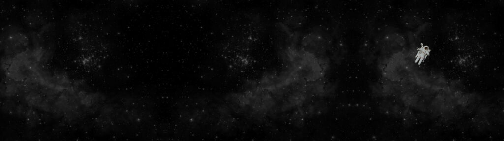 Serene Astral Wanderings: A Charming Journey through Starry Depths Wallpaper