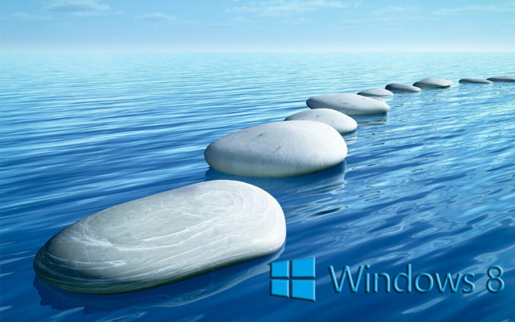 The High-Tech Splendor of Windows 8: Captivating HD Wallpaper Background