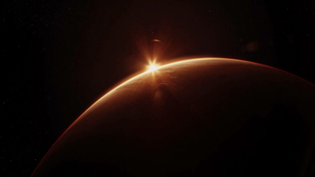The Martian Sunrise: A Captivating Mars Wallpaper From the Movie